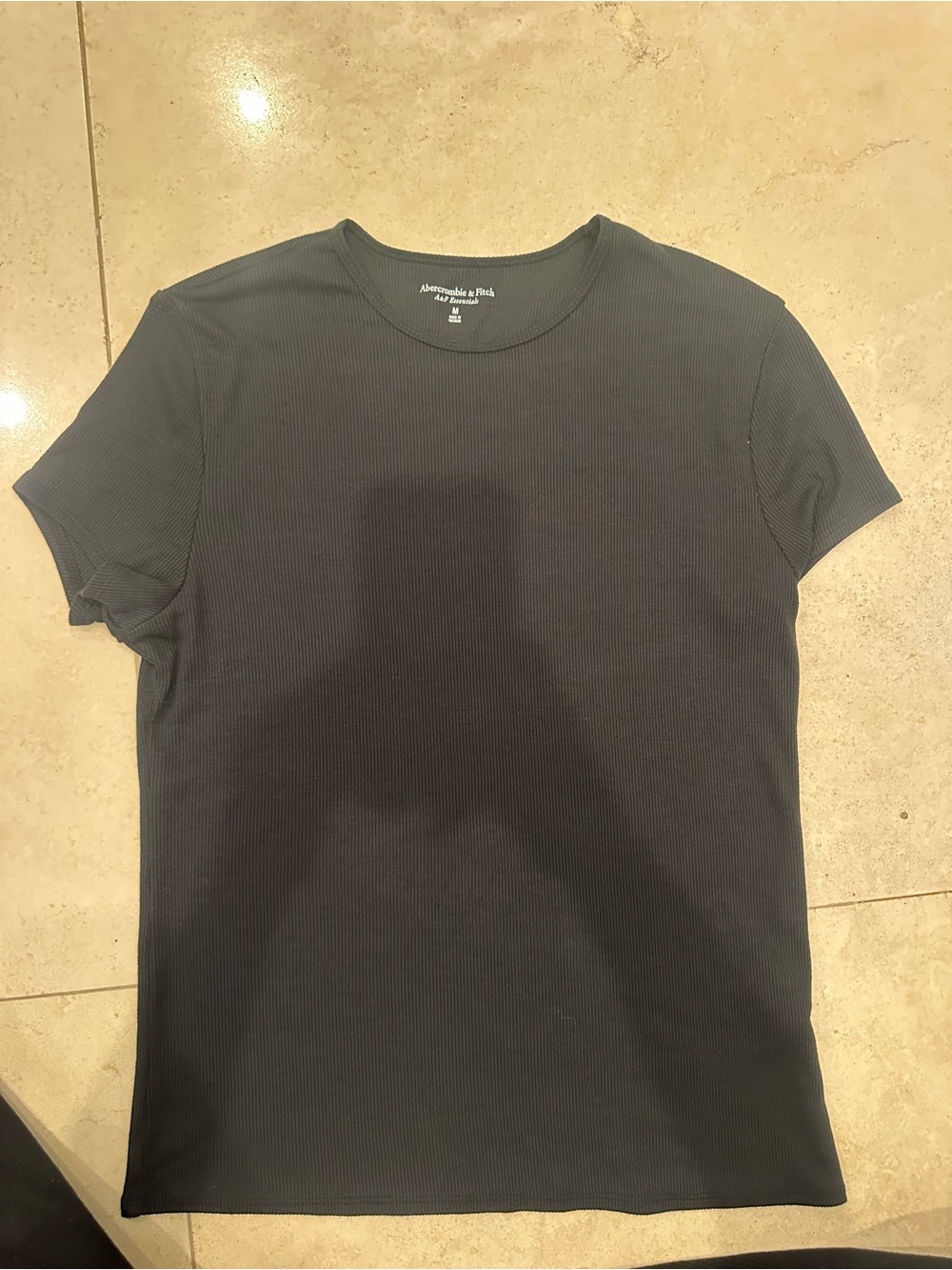 Abercrombie & Fitch Essentials Ribbed Tee